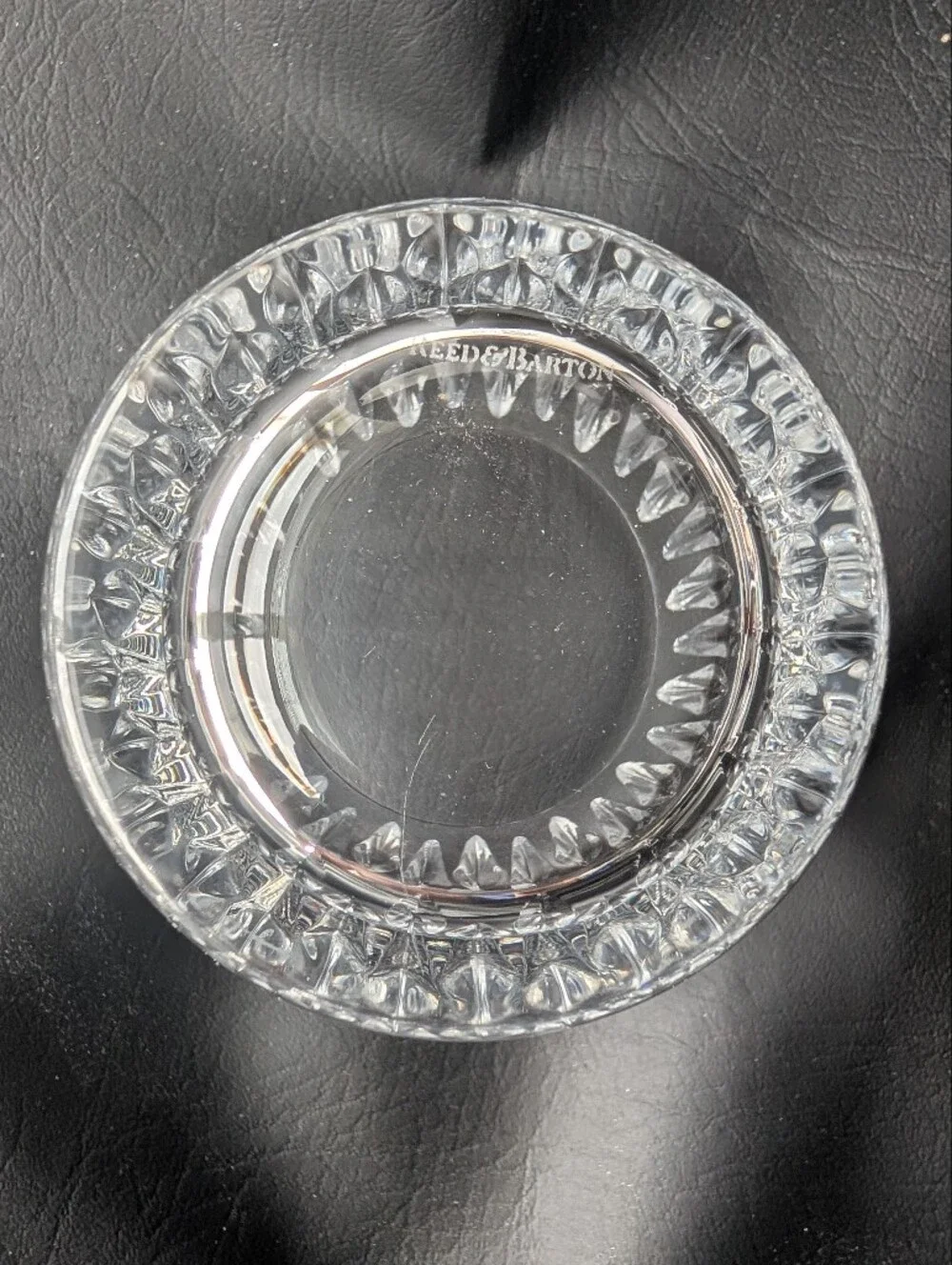 Reed & Barton  Soho Crystal Cut Double Old Fashioned Glasses - Clear (Set of 2)